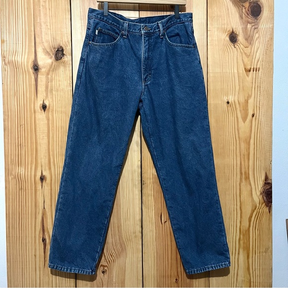 LL Bean | Vintage Double L Fleece lined Straight Jeans Size 34 - Picture 1 of 10